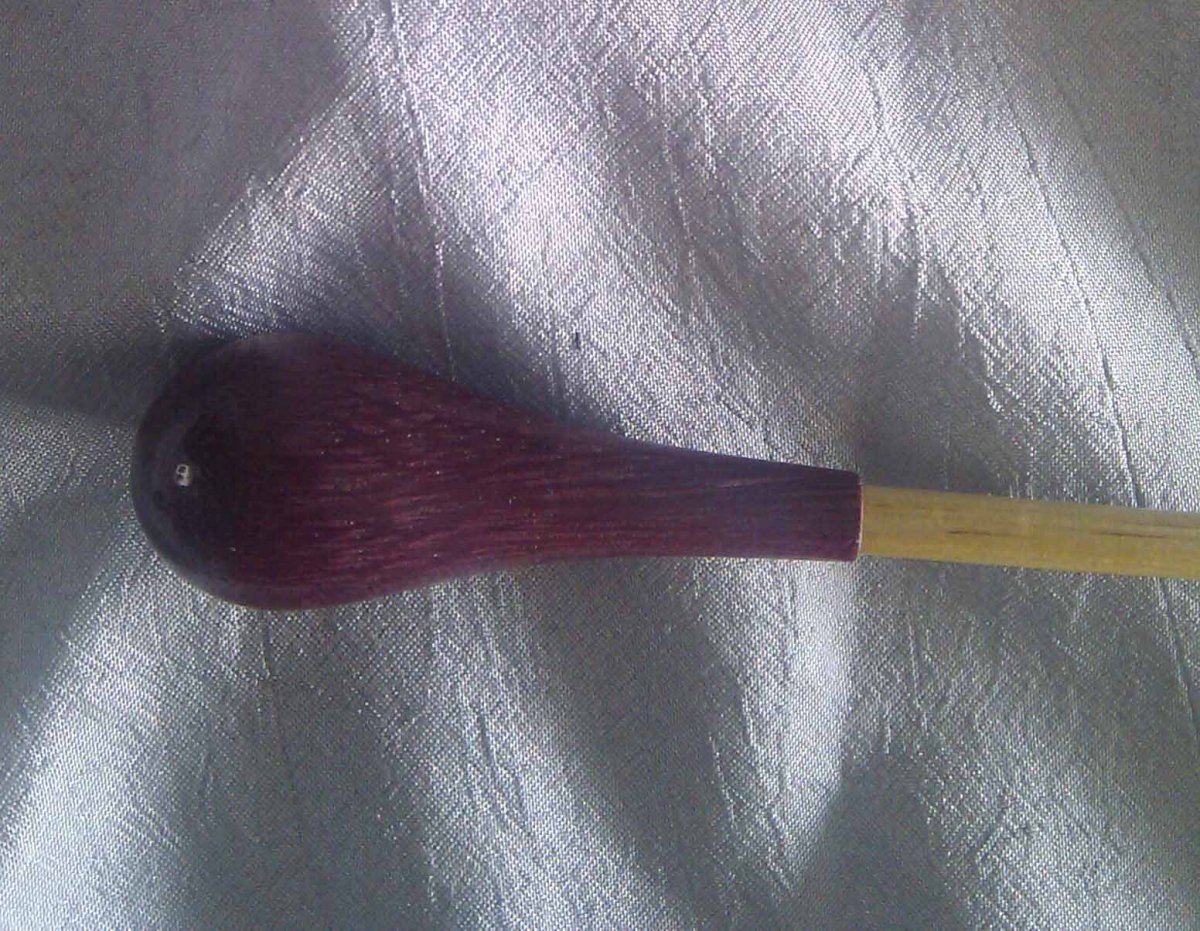Dirigierstock Serie S, L�nge 12, Purpleheart, natur - hier klicken
